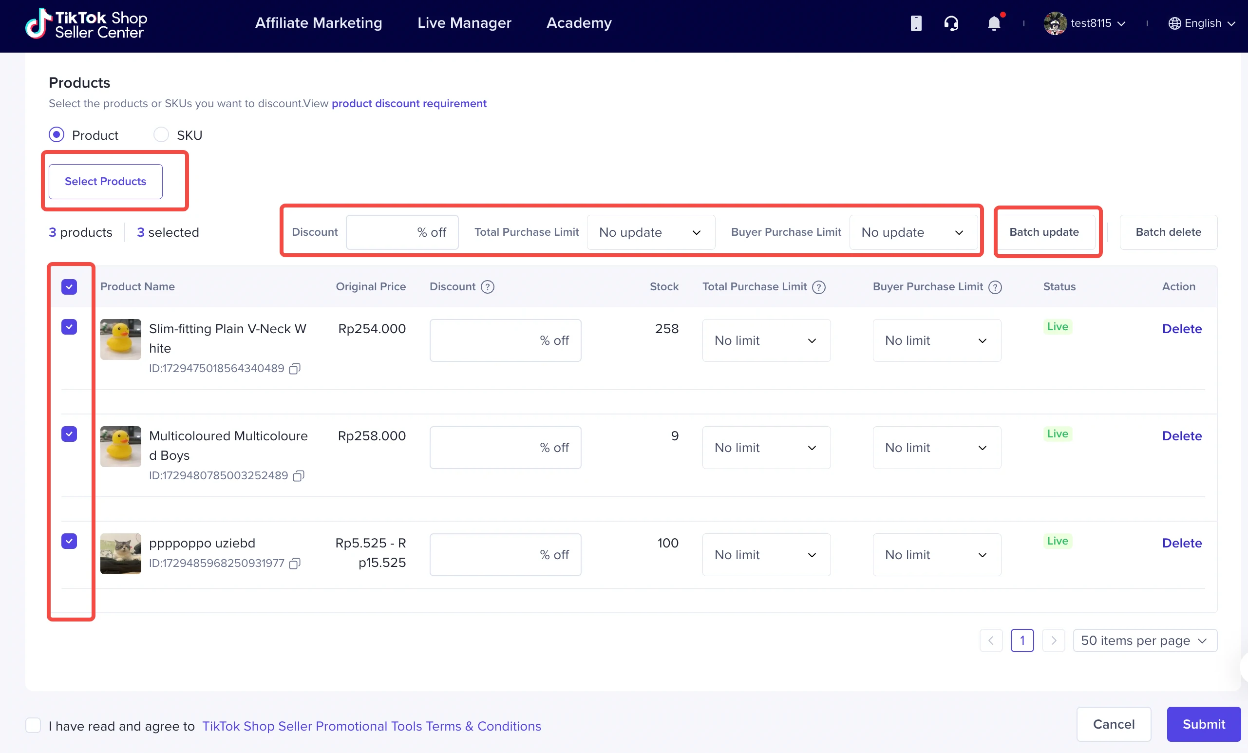 如何使用单品折扣功能？