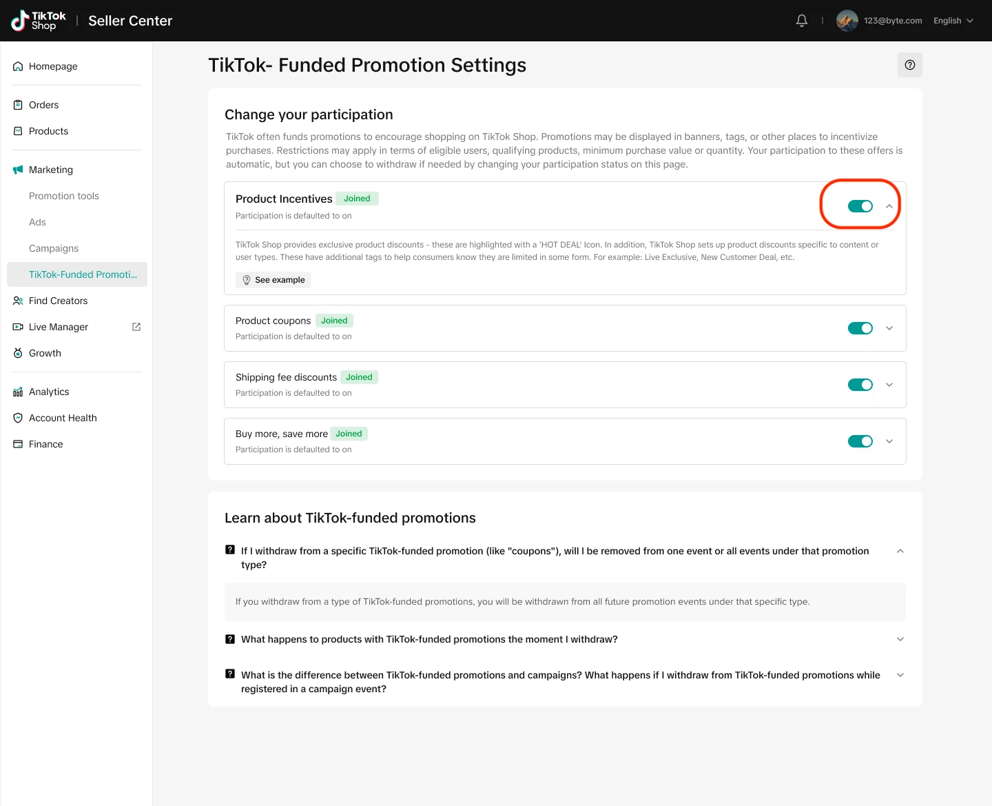 【美国】TikTok出资的促销活动种类及退出活动指南