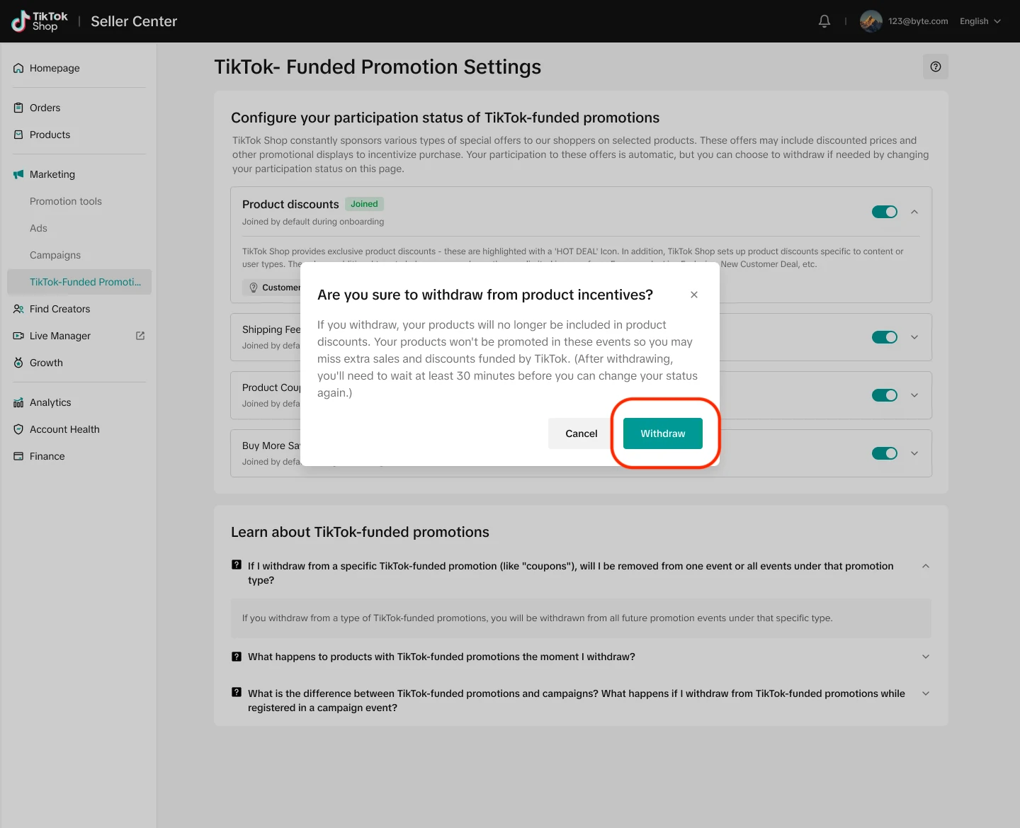 【美国】TikTok出资的促销活动种类及退出活动指南