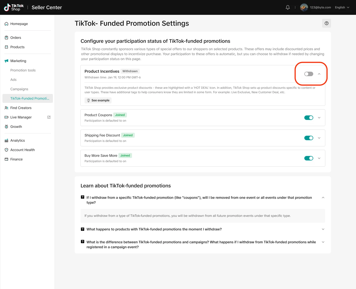 【美国】TikTok出资的促销活动种类及退出活动指南